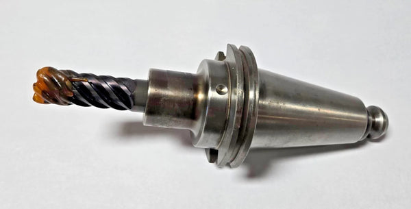 Solid Carbide End Mill 1" Shank CAT50 CNC Tool Holder Shrink Fit