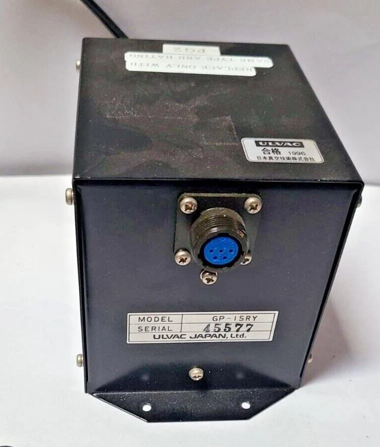 Ulvac GP-ISRY Vacuum Control GPISRY