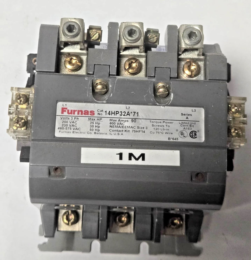 SIEMENS FURNAS ELECTRIC CO 14HP32A71 14HP32A71 STARTER Series A NEMA3 3PHASE