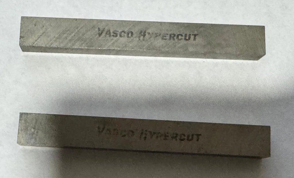 Lot of 2 Vasco Hypercut 1/2 x 3/8 x 4" Rectangle Lathe Tool Cutting HSS Bits