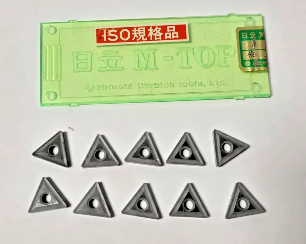 Hitachi Tools TNMG 332 332U WH10 Lathe Carbide Inserts 10 Pcs New Turning