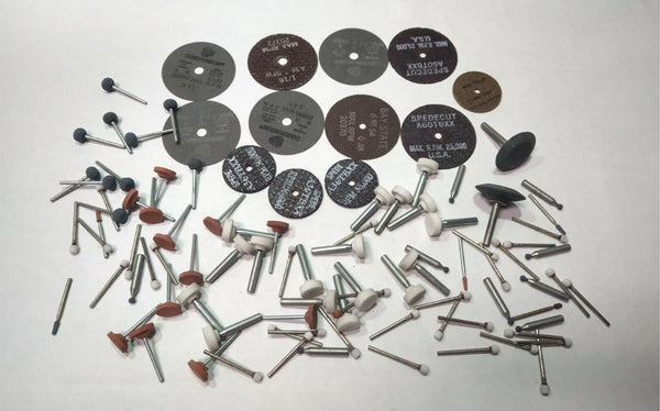 Misc Lot Abrasive Grinding Mounted Stone Grinding Cylindrical Cut-Off Wheel USA