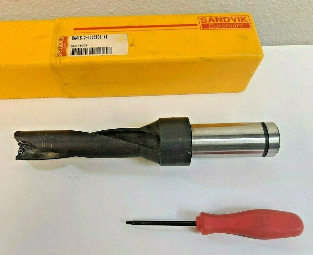 Sandvik Coromant RA416.2-1125P31-41 DRILL INSERT Tool Holder New