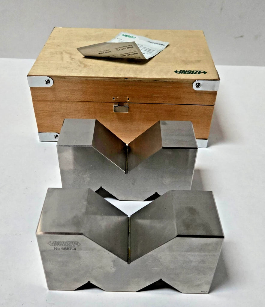 Insize 6887-4 V-Block Set V Block 125x44x69mm