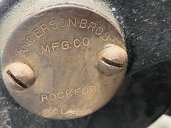 Grinding wheel balancer balancing heavy duty ANDERSON BROS ROCKFORD
