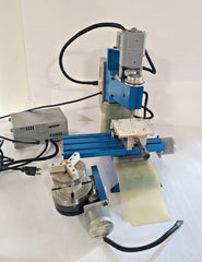 Maxnc 10 CNC Ready Mini Mill Milling Machine With 4th Axis and Power Supply