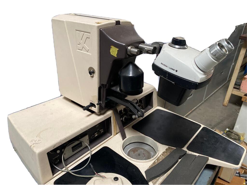 Microscope Wedge Kulicke & Soffa K&S 4123 Wire Wedge Bonder With Bausch & Lomb Microsco