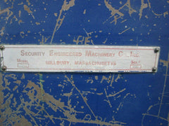 10 HP SEM Security Engineered Machinery 1012 Granulator Shredder Disintegrator