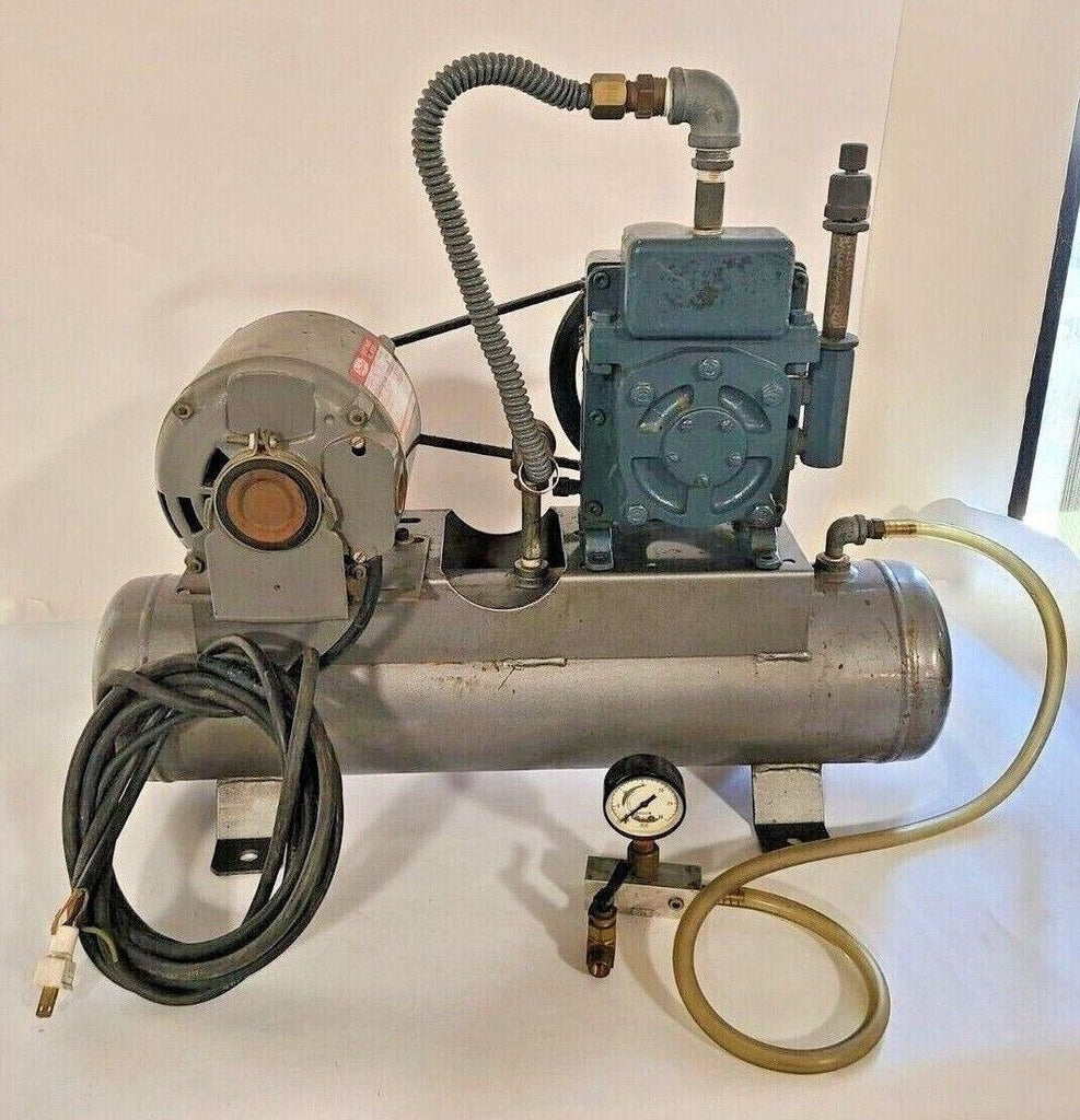 1400 Duo-Seal Vacuum Pump Dayton 5K413B AC Motor Split 1/3 HP Cannabis Hemp