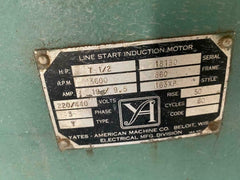 YATES American Model B244 Heavy Duty Wood Planer 24