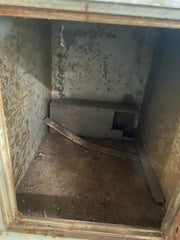 Antique Vault Bank Safe Heavy Duty Vintage Rare Need Restoration 36 x 24 x 42
