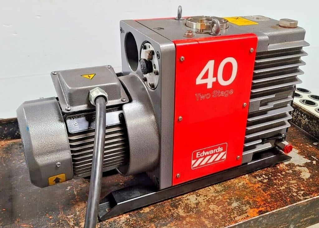 Edwards E2M40FF 40 Rotary Vane Dual Two Stage Vacuum Pump