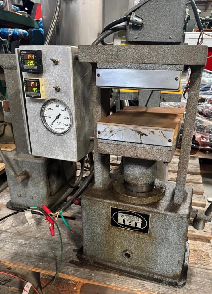 PHI Heated Platen Lab Hydraulic Press 8x8 Temperature Controls