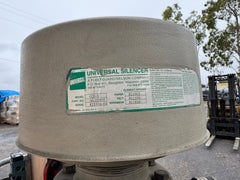 The RAM Roots Dresser Rotary Lobe Blower Model 418 System 40HP Motor Silencer Local Pickup