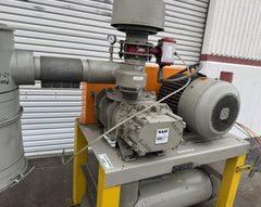 The RAM Roots Dresser Rotary Lobe Blower Model 418 System 40HP Motor Silencer Local Pickup