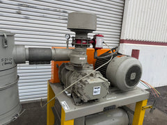 The RAM Roots Dresser Rotary Lobe Blower Model 418 System 40HP Motor Silencer Local Pickup