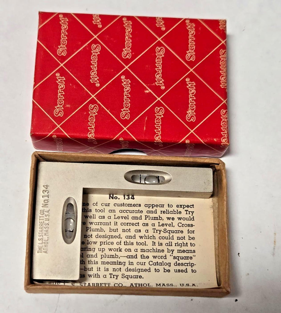 Starrett 134 Cross Test Level
