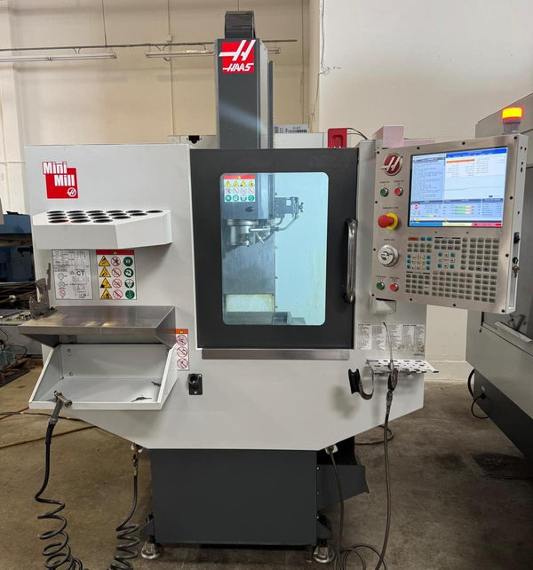 HAAS MINI MILL CNC Vertical Machining Center VMC 2017 4TH Axis Ready Low Hours