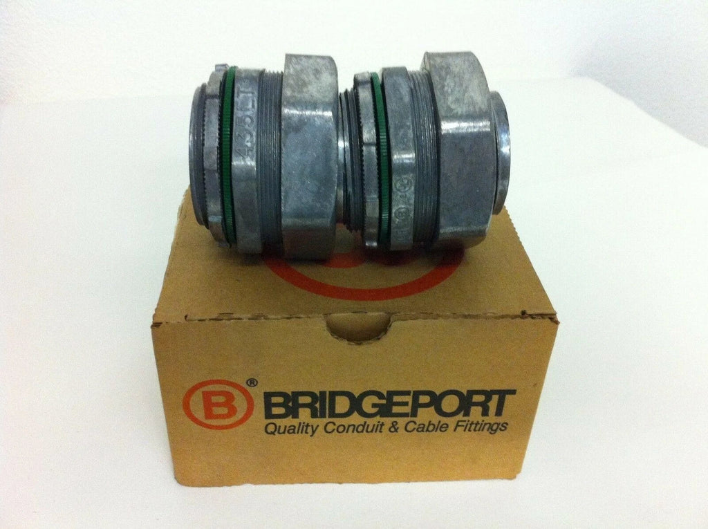 Bridgeport 435-LT2 2" Liquid-Tight Connector Conduit Fittings 2 Connectors