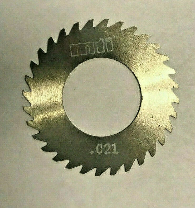 Solid Carbide Slotting Slitting Jeweler Blade Saw 1.72 x .021 x 7/8" Bore Mill
