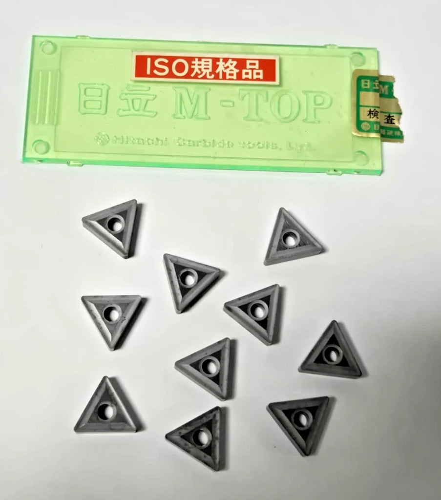 Hitachi Tools TNMG 332 332U WH10 Lathe Carbide Inserts 10 Pcs New Turning