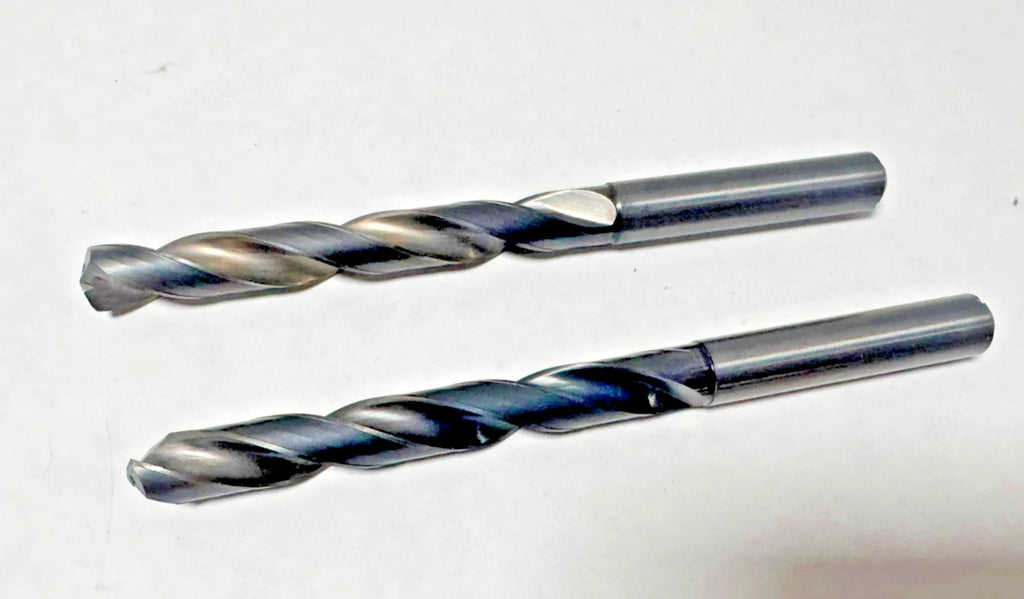 1/2" Solid Carbide Drill Bit Coolant Thru Used Made in USA Lot of 2