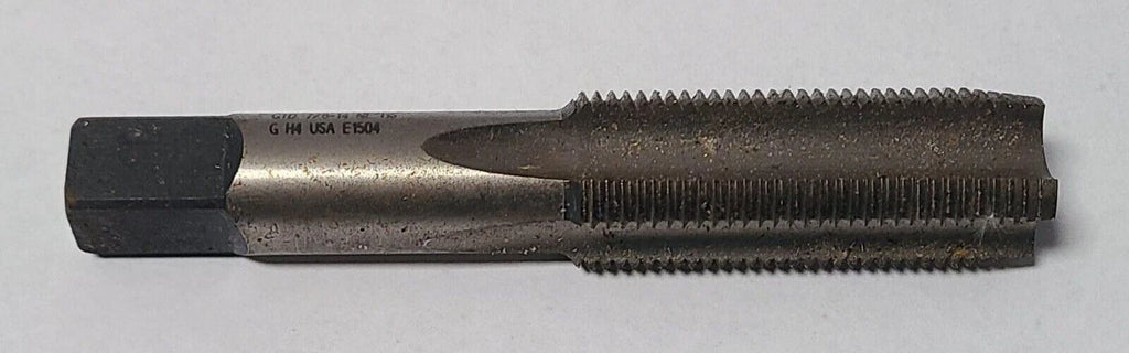 New HSS High Speed Steel Tap GH4 HS GTD 7/8-14 NF USA