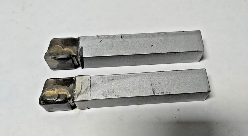 ACT Brazed Tipped Carbide Lathe Tool Bit 5/8" Shank C-10 K68 USA Made Lot of 2