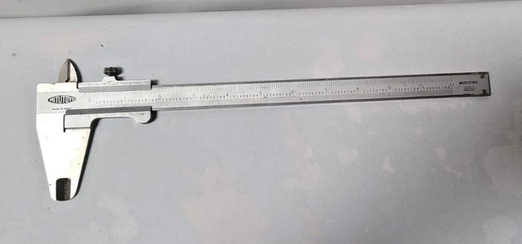 MITUTOYO 0 - 11" 280 mm Fine Adjustment Vernier Caliper Japan Hardened stainless