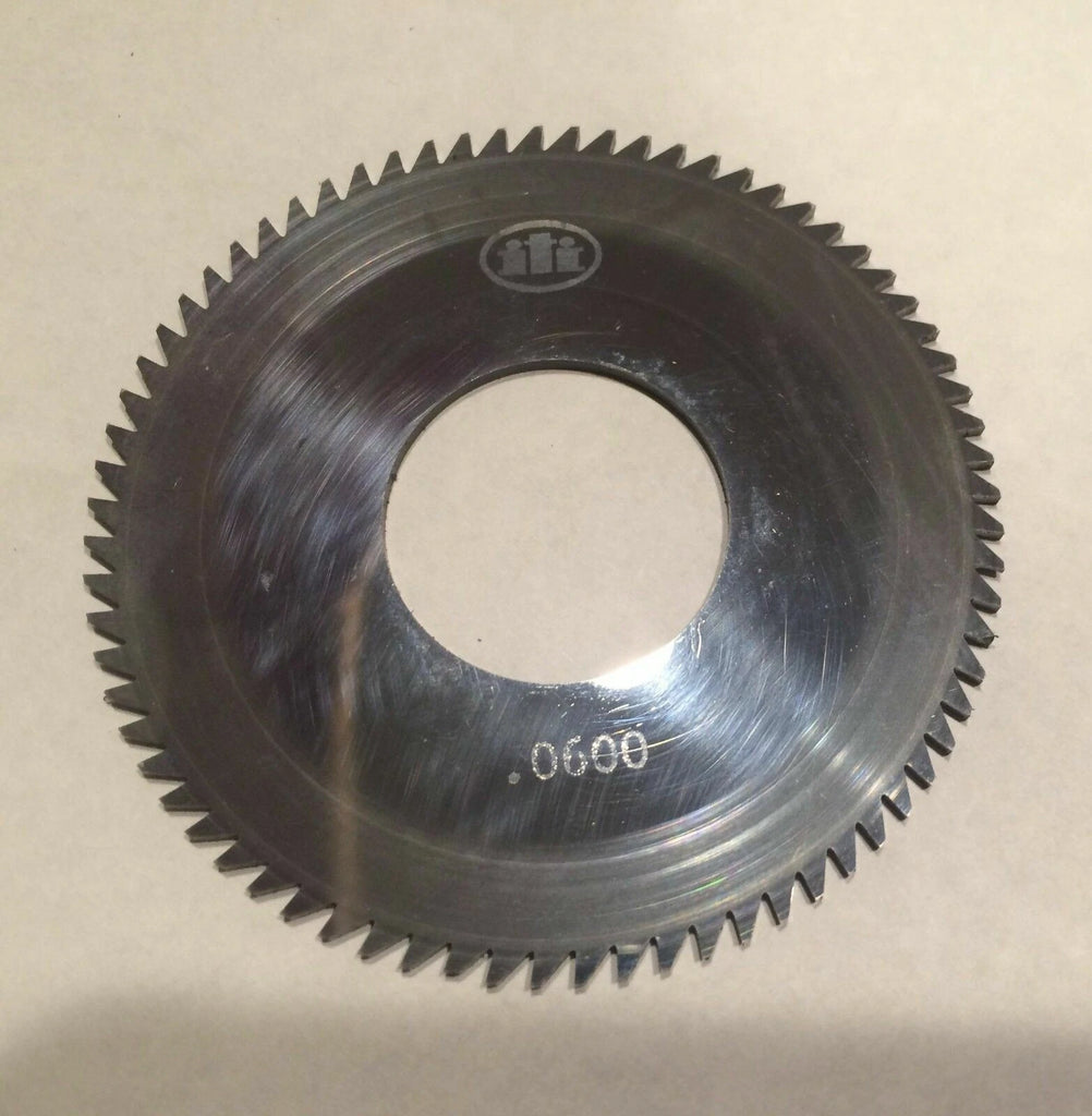 Solid Carbide Slotting Slitting Jeweler Blade Saw 2-5/8"x.0600 x1" Bore Mill ITI
