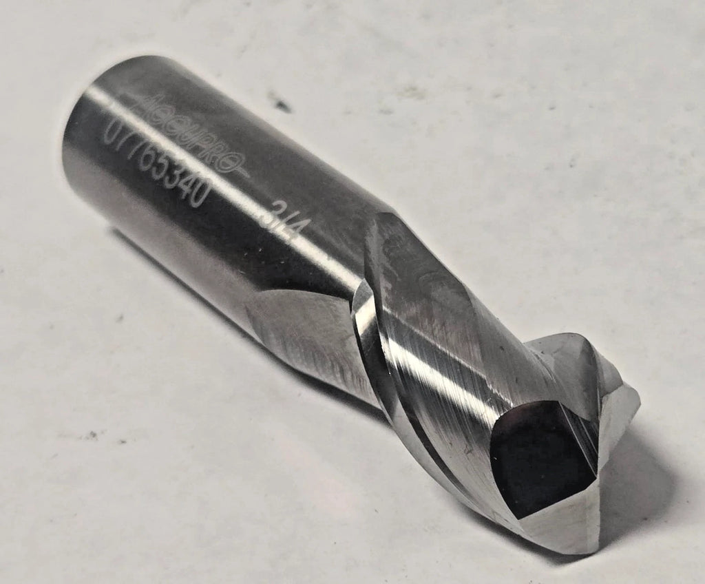 Accupro Solid Carbide End Mill 3/4" Shank 2 Flutes 3" Length