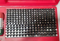 Starrett Precision Pin Gage Set 250 Pcs 0.251