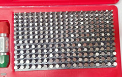 Starrett Precision Pin Gage Set 250 Pcs 0.251