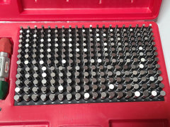 Starrett Precision Pin Gage Set 250 Pcs 0.251