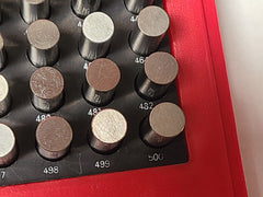 Starrett Precision Pin Gage Set 250 Pcs 0.251