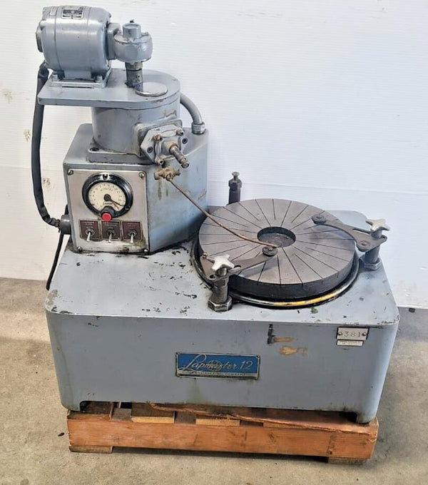 12" Lapmaster 12 Lapping Machine Single Phase