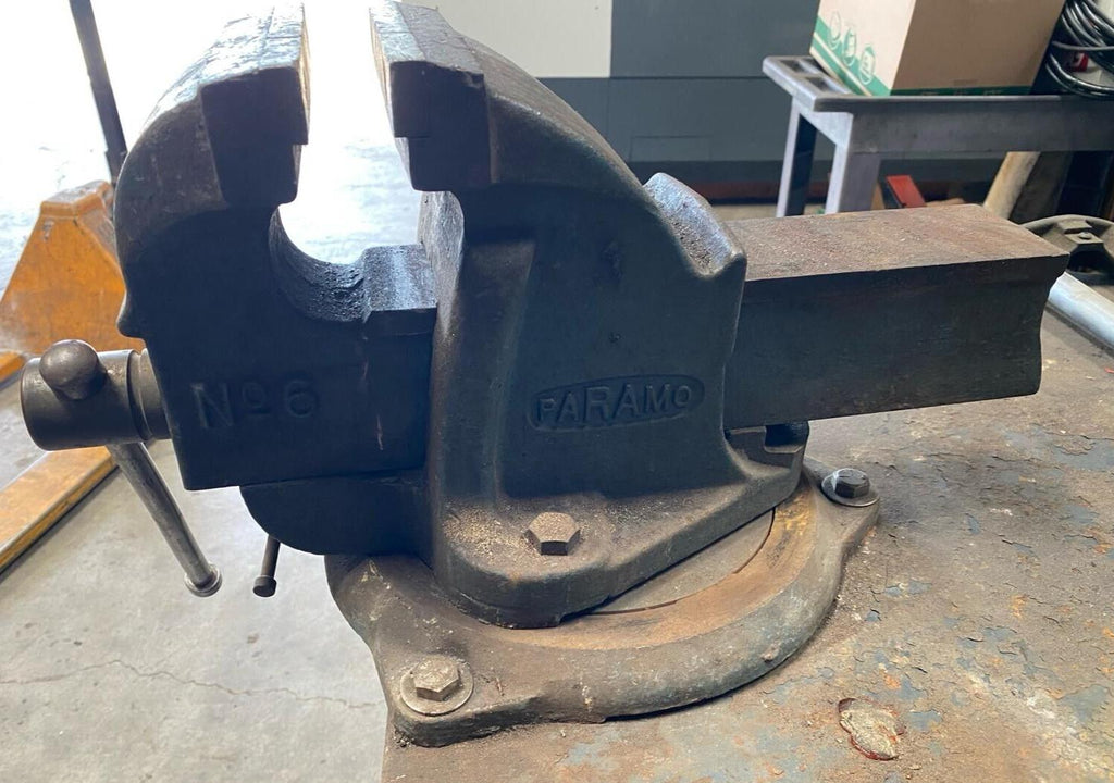 Paramo No 6 Hi-Duty Heavy Duty Bench Vise made in England 6