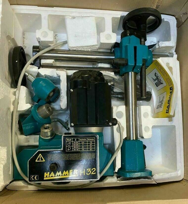 Hammer H32 Tilting Head Power Feeder - 1PH With Universal Stand