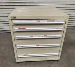 Stanley Vidmar 5 Drawers Cabinet Tool Box Storage Heavy Duty 30 x 28 x 33
