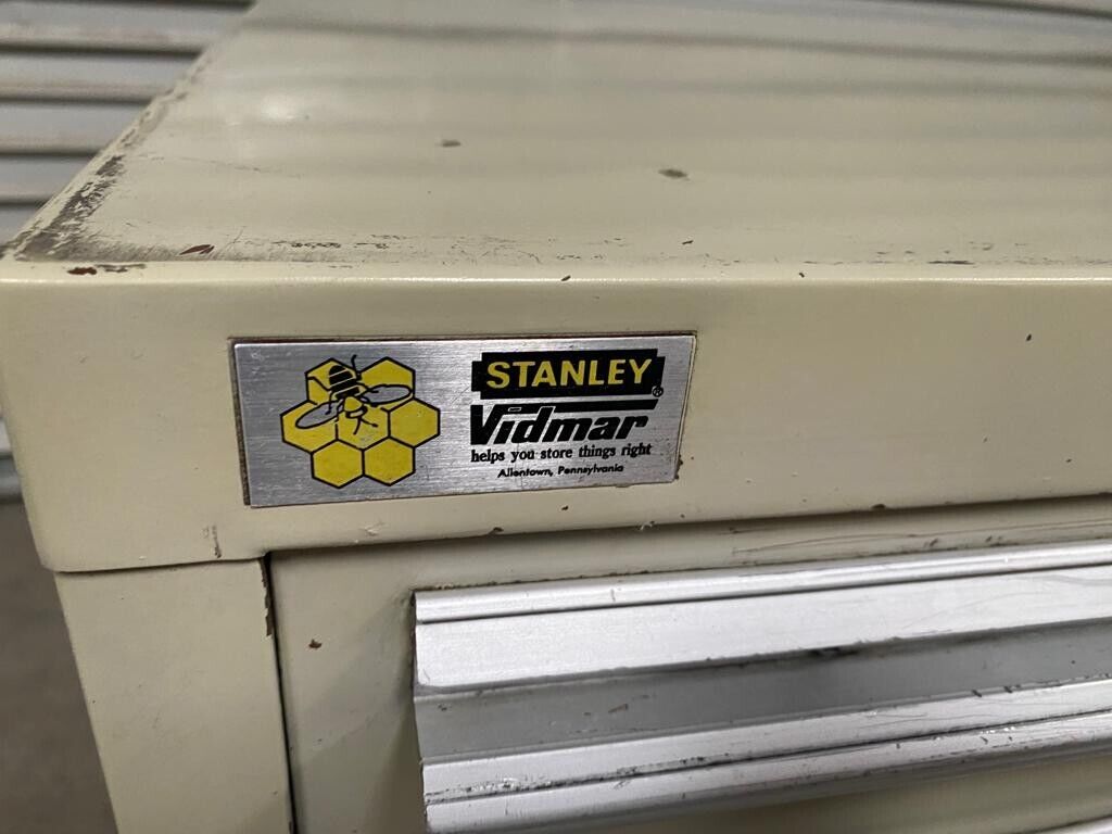 Stanley Vidmar 5 Drawers Cabinet Tool Box Storage Heavy Duty 30 x 28 x 33