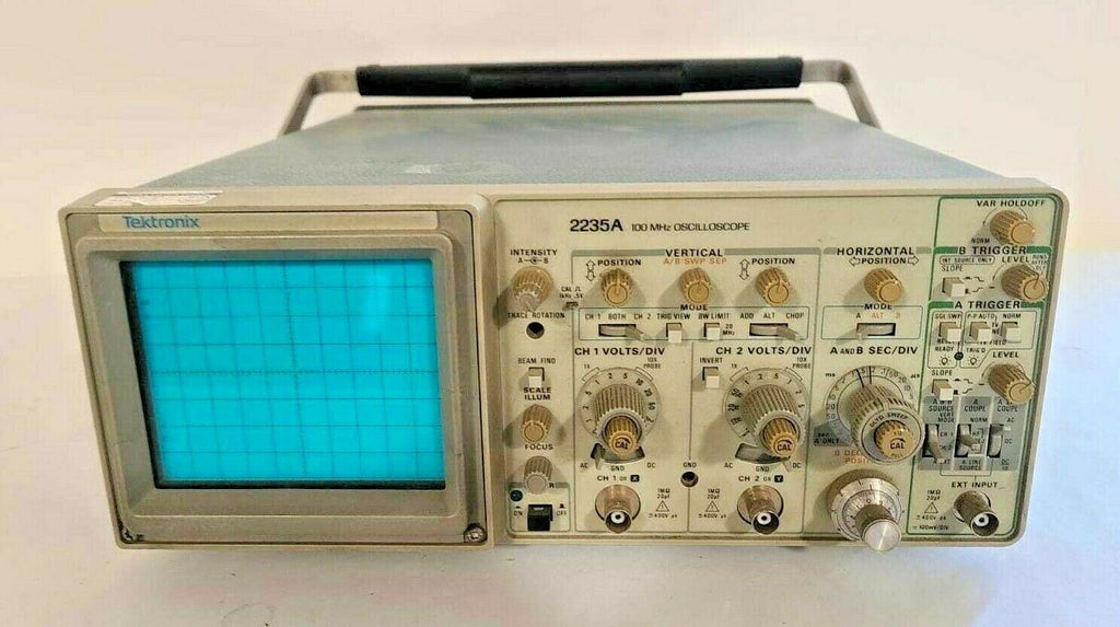 Tektronix 2235A 100 MHz Oscilloscope 2 CH Probes