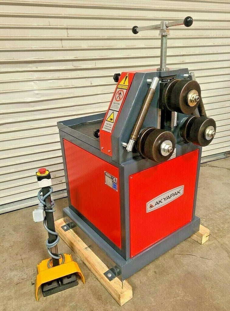 AKYAPAK 1.5 x 1.5 Profile And Pipe Bending Angle Roll Machine APK 35 Brand New