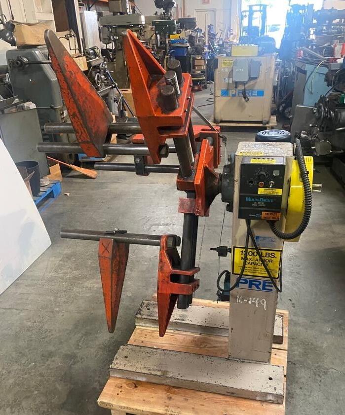 PRE PRESS ROOM EQUIPMENT  1,200 LBS STOCK COIL FEEDER Decoiler ASRM-131200-DCG