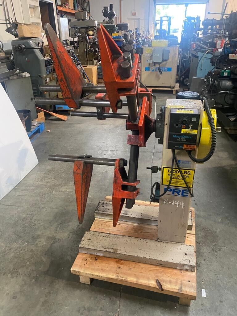 PRE PRESS ROOM EQUIPMENT  1,200 LBS STOCK COIL FEEDER Decoiler ASRM-131200-DCG