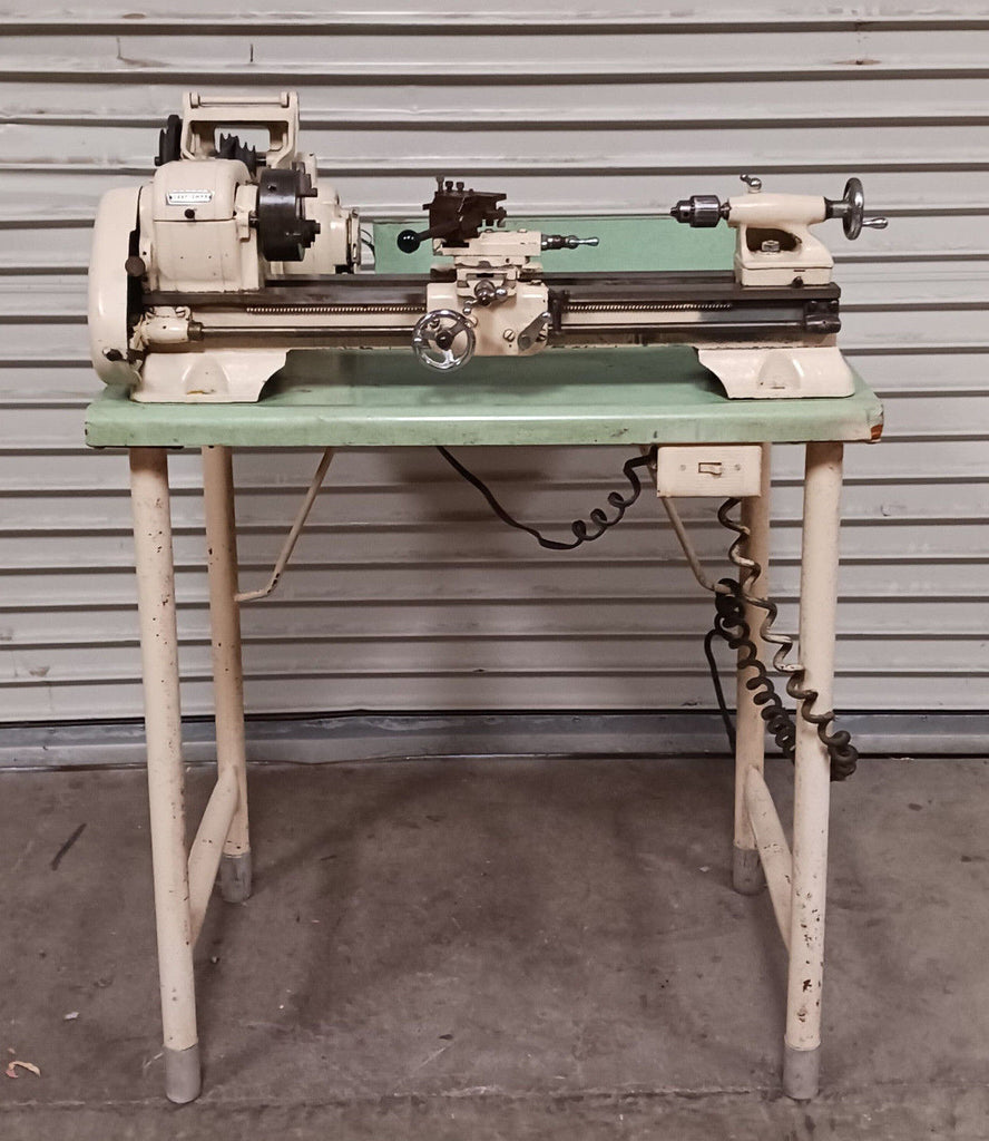 6 x 18 CRAFTSMAN ATLAS Bench Lathe with Threading Tooling 110 Volt Nice