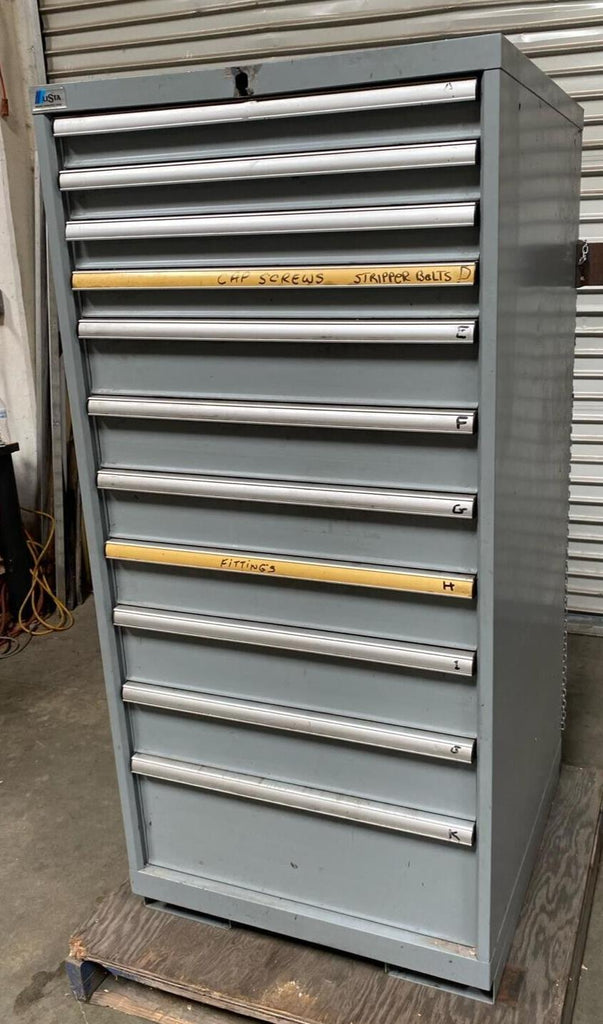 Lista Cabinet 11 Drawers Industrial Tool Parts Storage