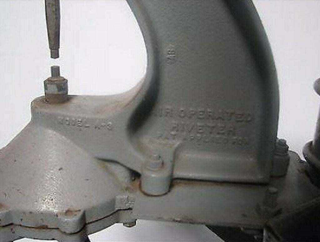 Vintage Air Operated Riveter Model A-3 Rivet Machine Press Punch Antique Nice