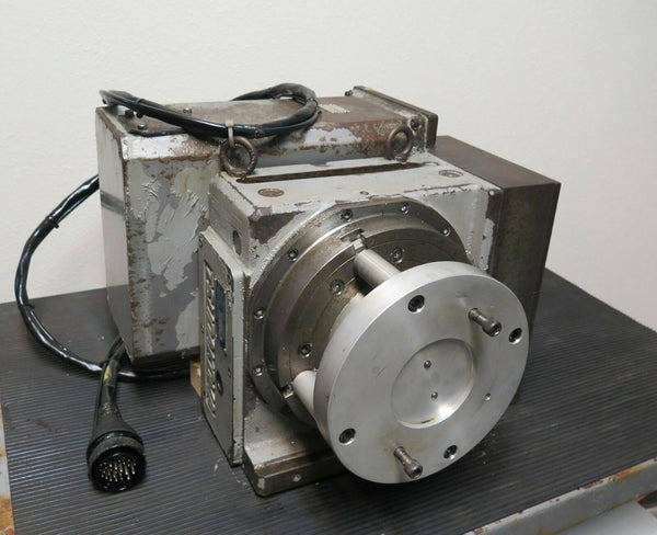 TSUDAKOMA Model RNCV-201RB CNC Rotary Table 4TH Axis 9"