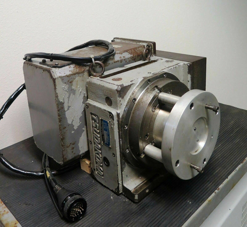 TSUDAKOMA Model RNCV-201RB CNC Rotary Table 4TH Axis 9