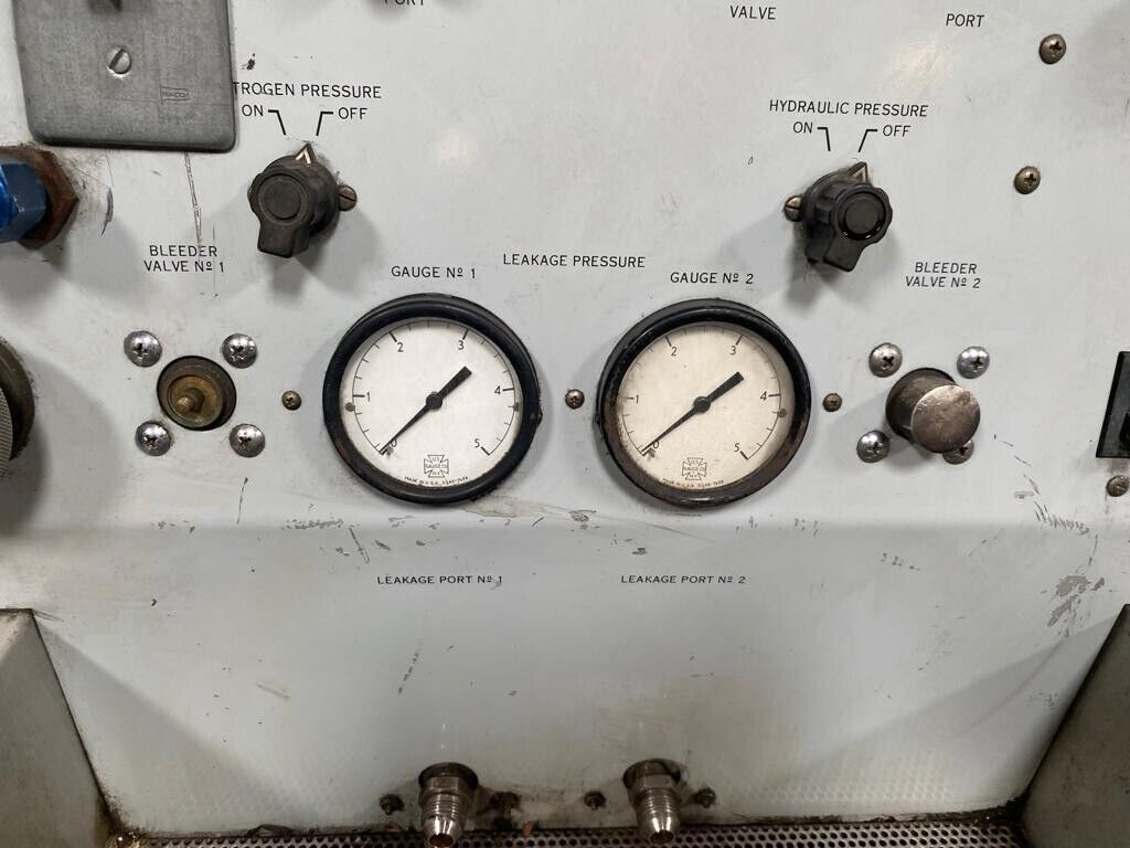 Hydraulic Test Unit Single Phase Reuland Motor